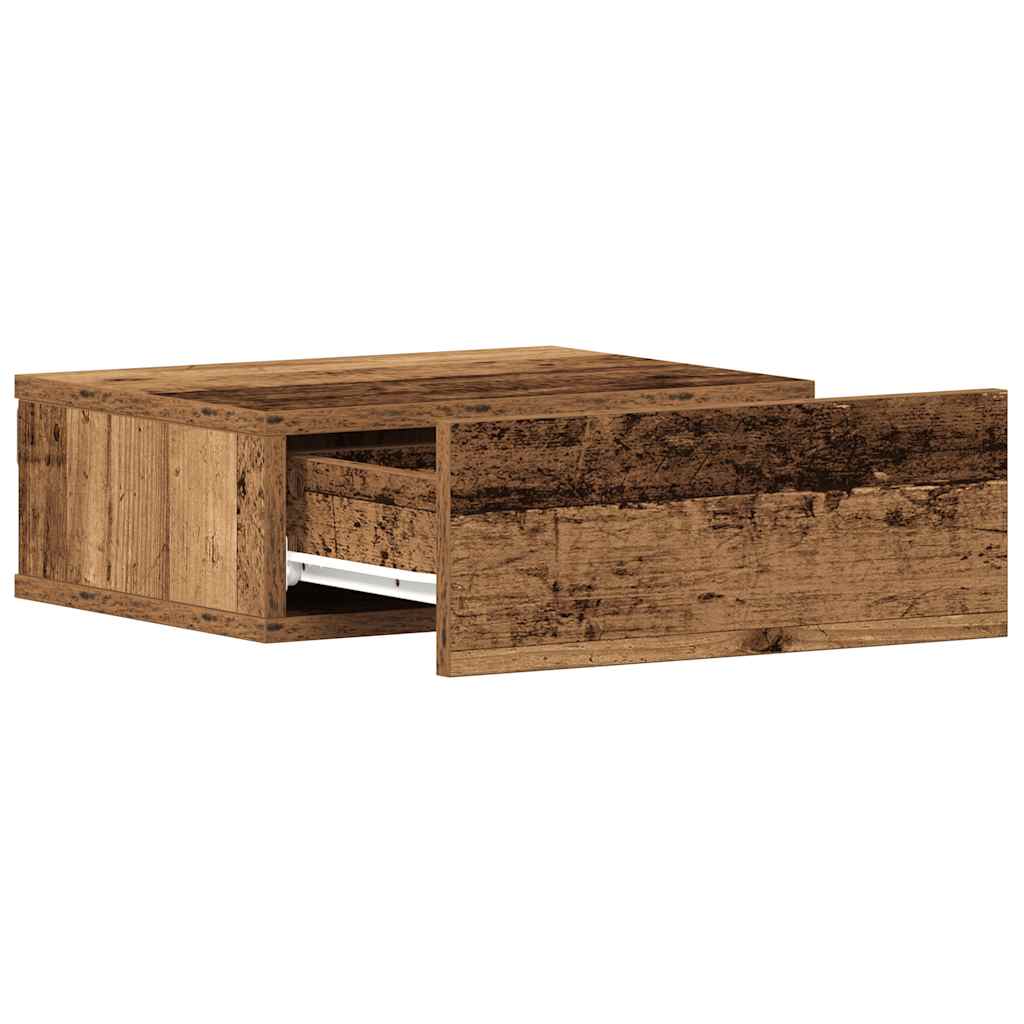 Hängender Nachttisch -Optik 40X32X15 Cm Holzwerkstoff