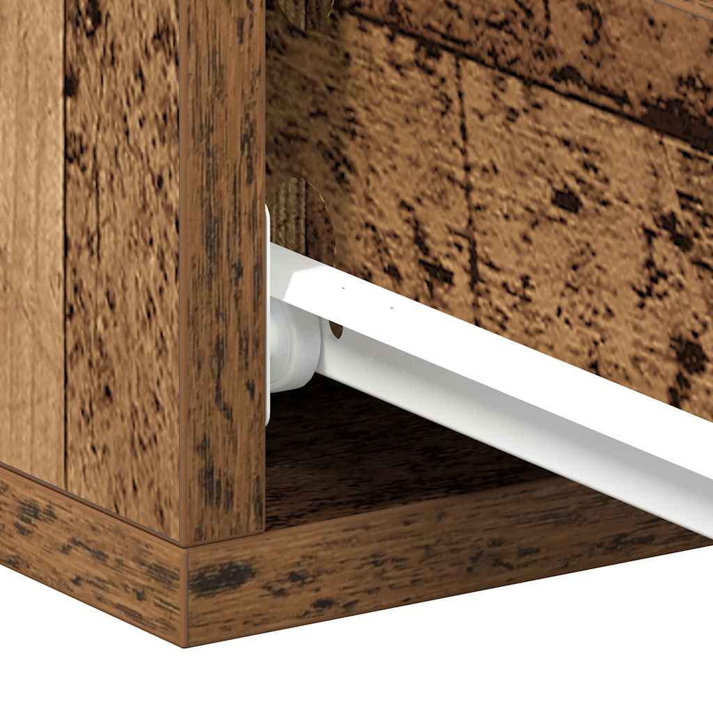 Hängender Nachttisch -Optik 40X32X15 Cm Holzwerkstoff