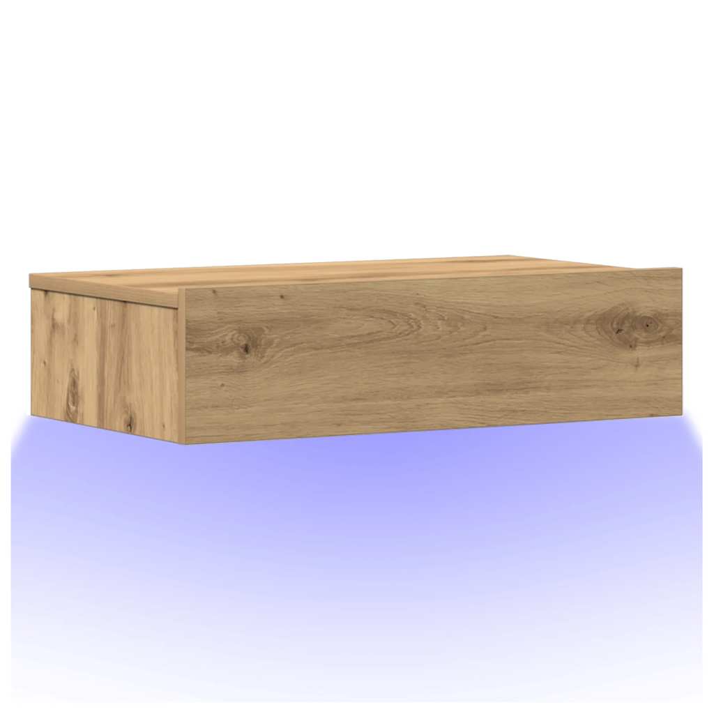 Nachttisch Artisan-Eiche 60X35 Cm Holzwerkstoff