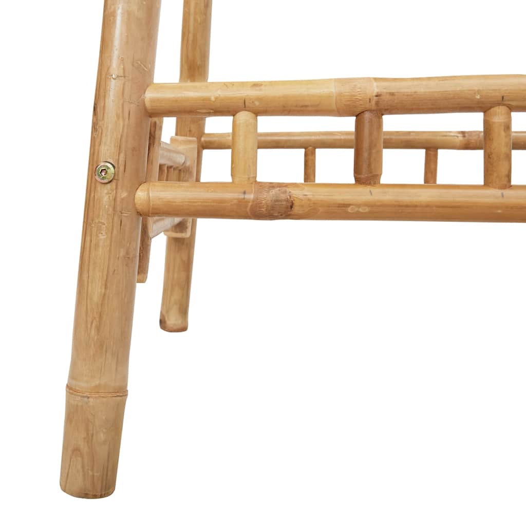 3-Tlg. Outdoor-Bar-Set Klappbar Bambus