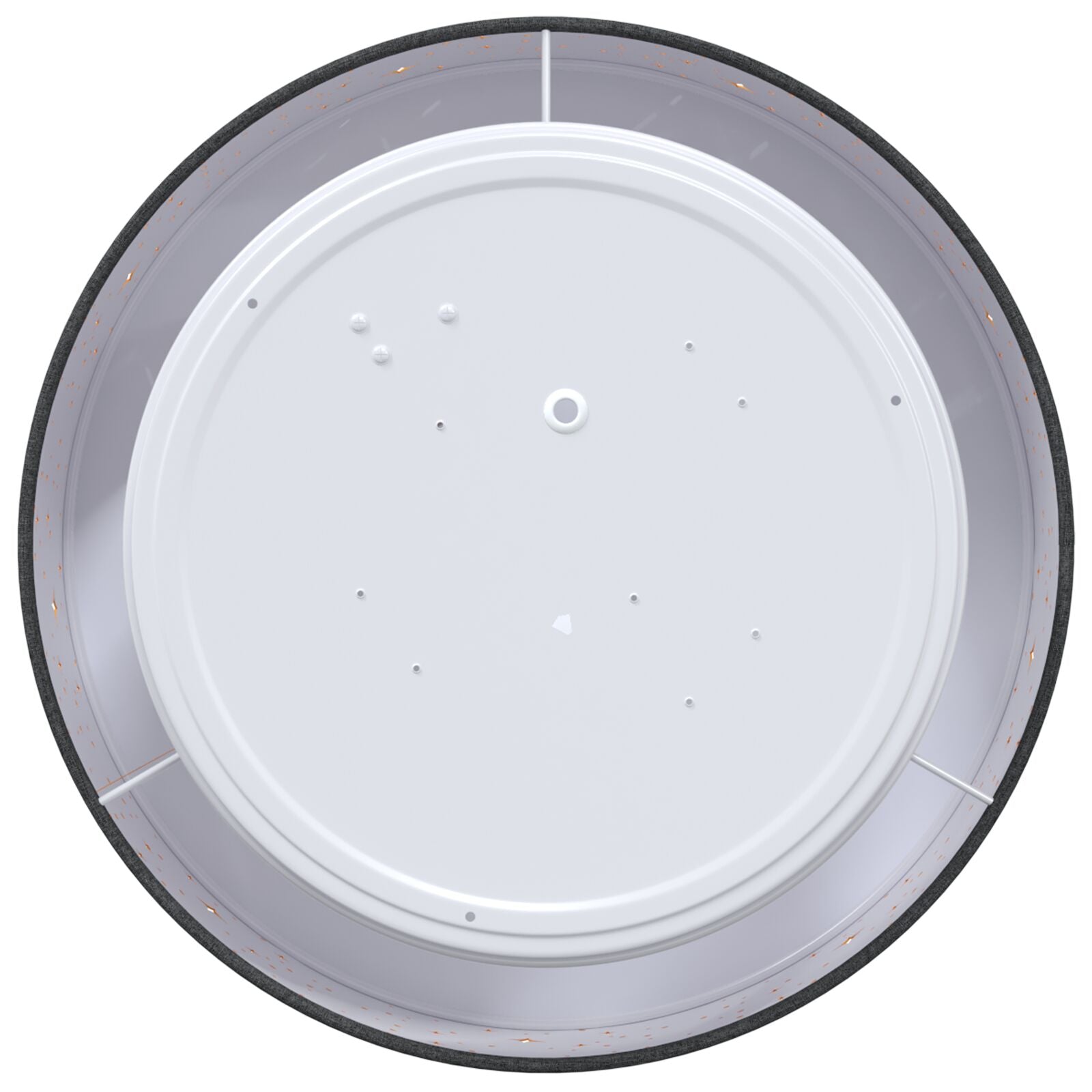 Deckenleuchten Ø 30 Cm Stoff E27