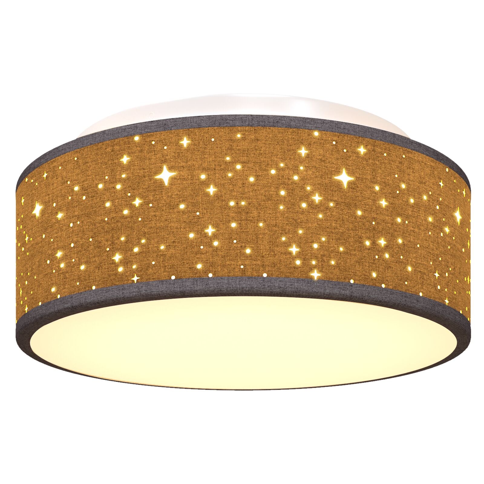 Deckenleuchten Ø 30 Cm Stoff E27