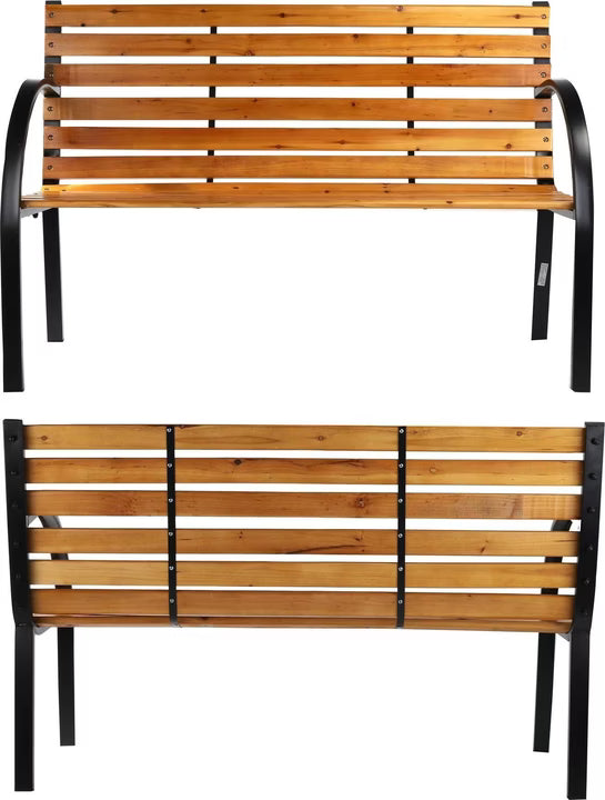 Innovesta Gartenbank 122 x 60 x 81 cm, Braun