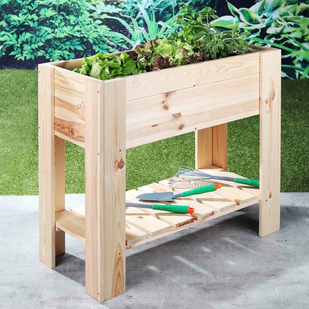 Hi Hochbeet 92×41×80 Cm Kiefernholz