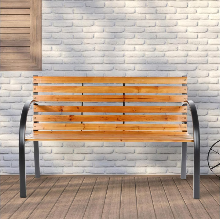 Innovesta Gartenbank 122 x 60 x 81 cm, Braun