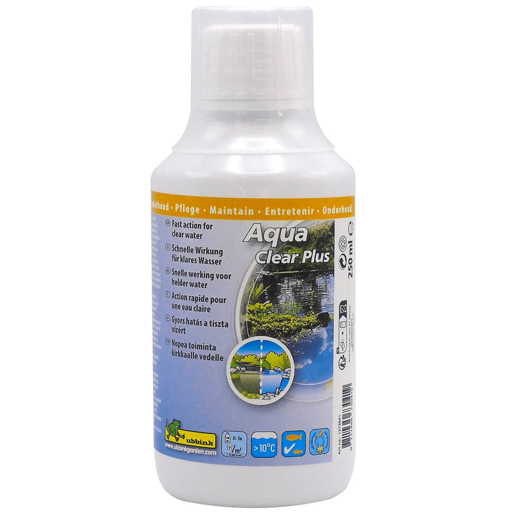 Ubbink Teich-Wasseraufbereiter Aqua Clear Plus 250Ml Für 5000L