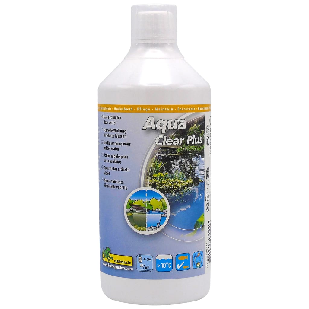 Ubbink Teich-Wasseraufbereiter Aqua Clear Plus 250Ml Für 5000L
