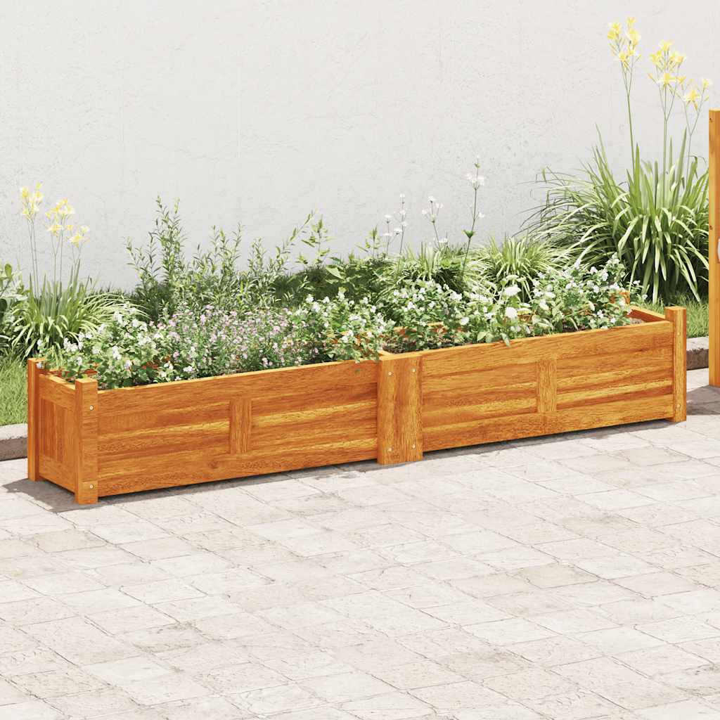 Garten-Hochbeet Akazienholz 76X27,6X25 Cm