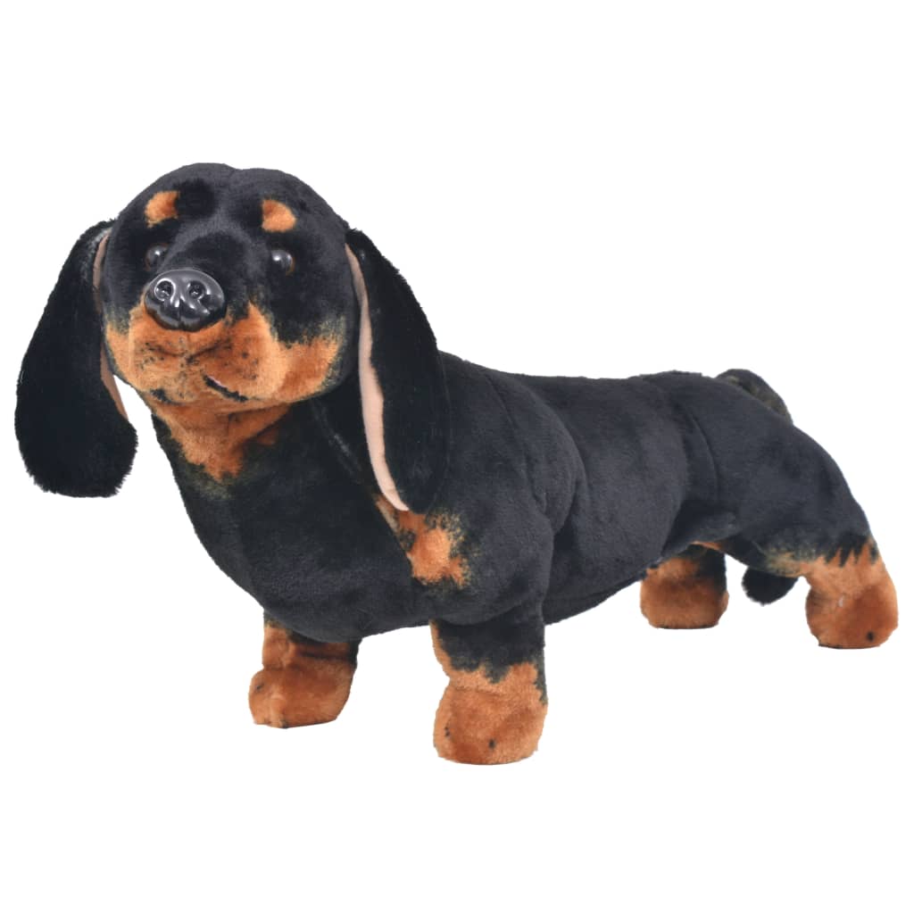 Plüschtier Hund Stehend Plüsch Hellbraun Xxl