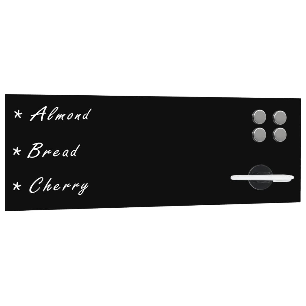 Magnetisches Whiteboard Wandmontage Glas