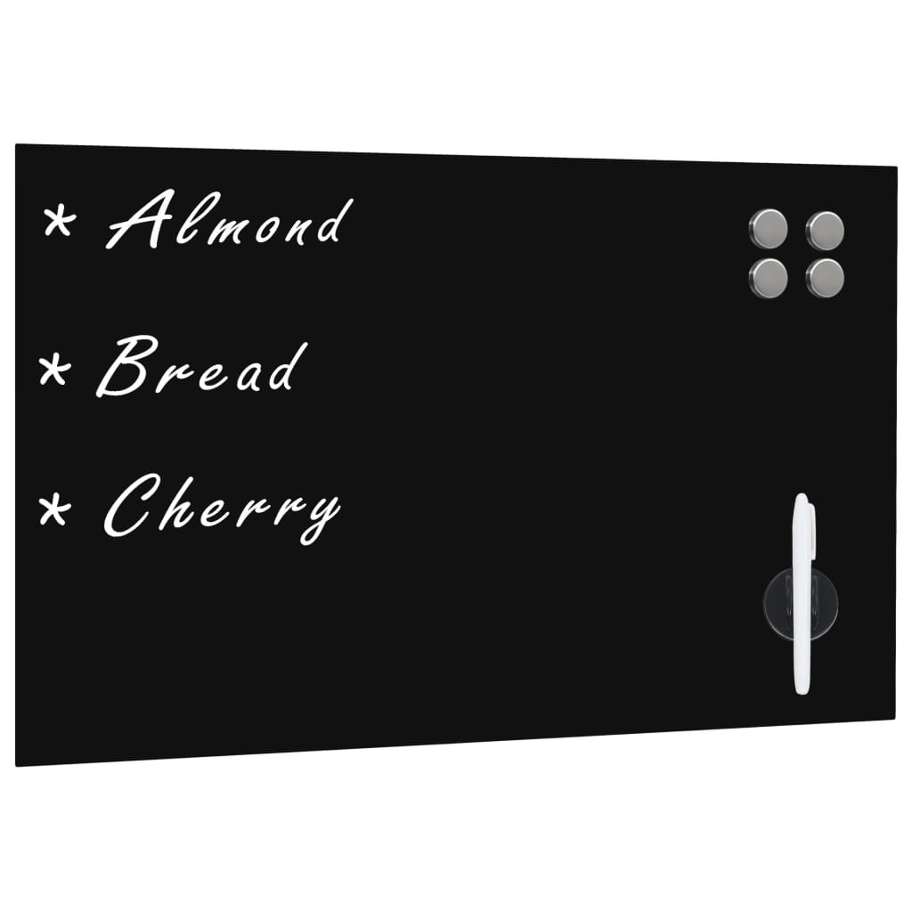 Magnetisches Whiteboard Wandmontage Glas