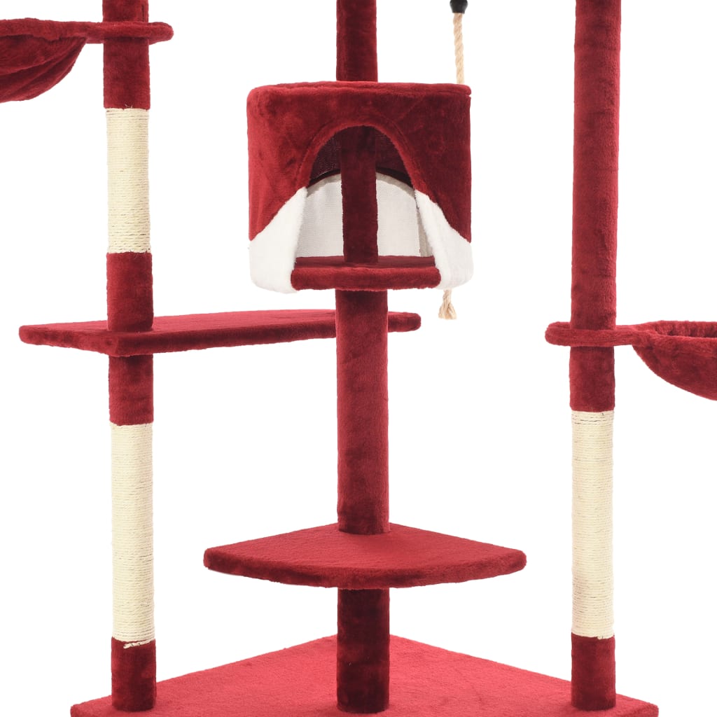 Katzen-Kratzbaum Mit Sisal-Kratzsäulen