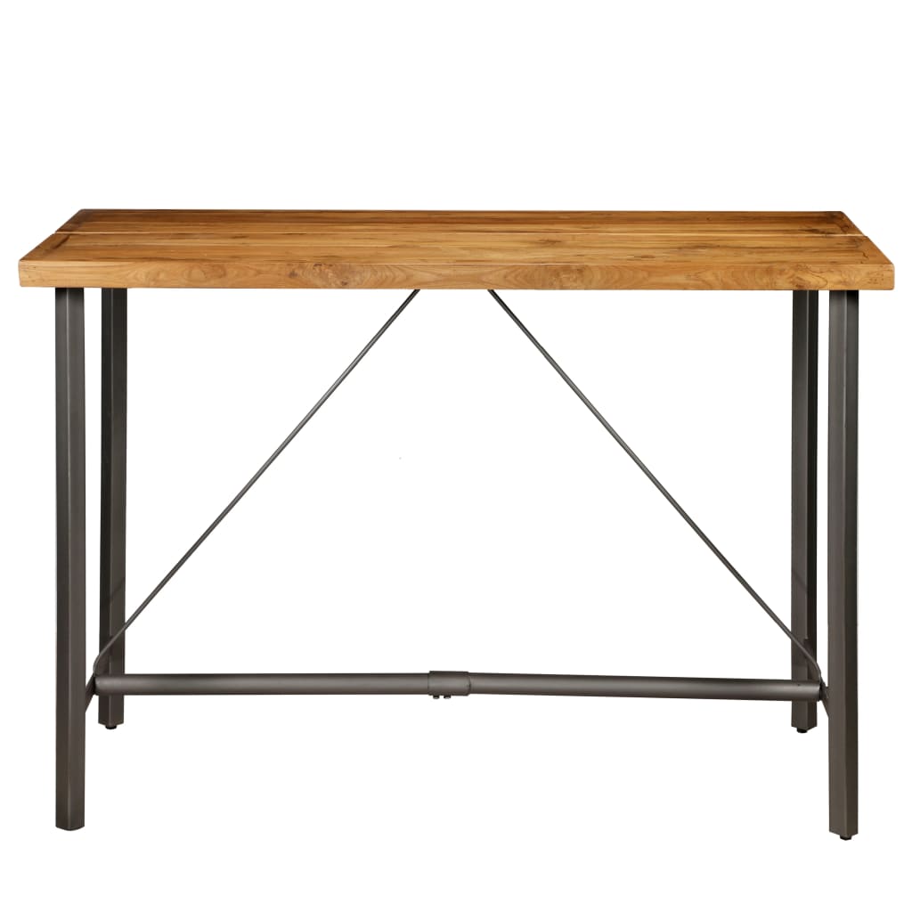 Bartisch Recyceltes Massivholz Teak