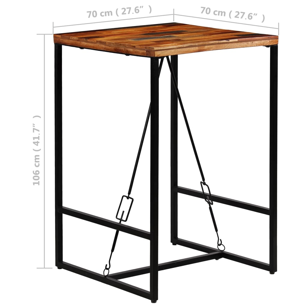 Bartisch Altholz Massiv
