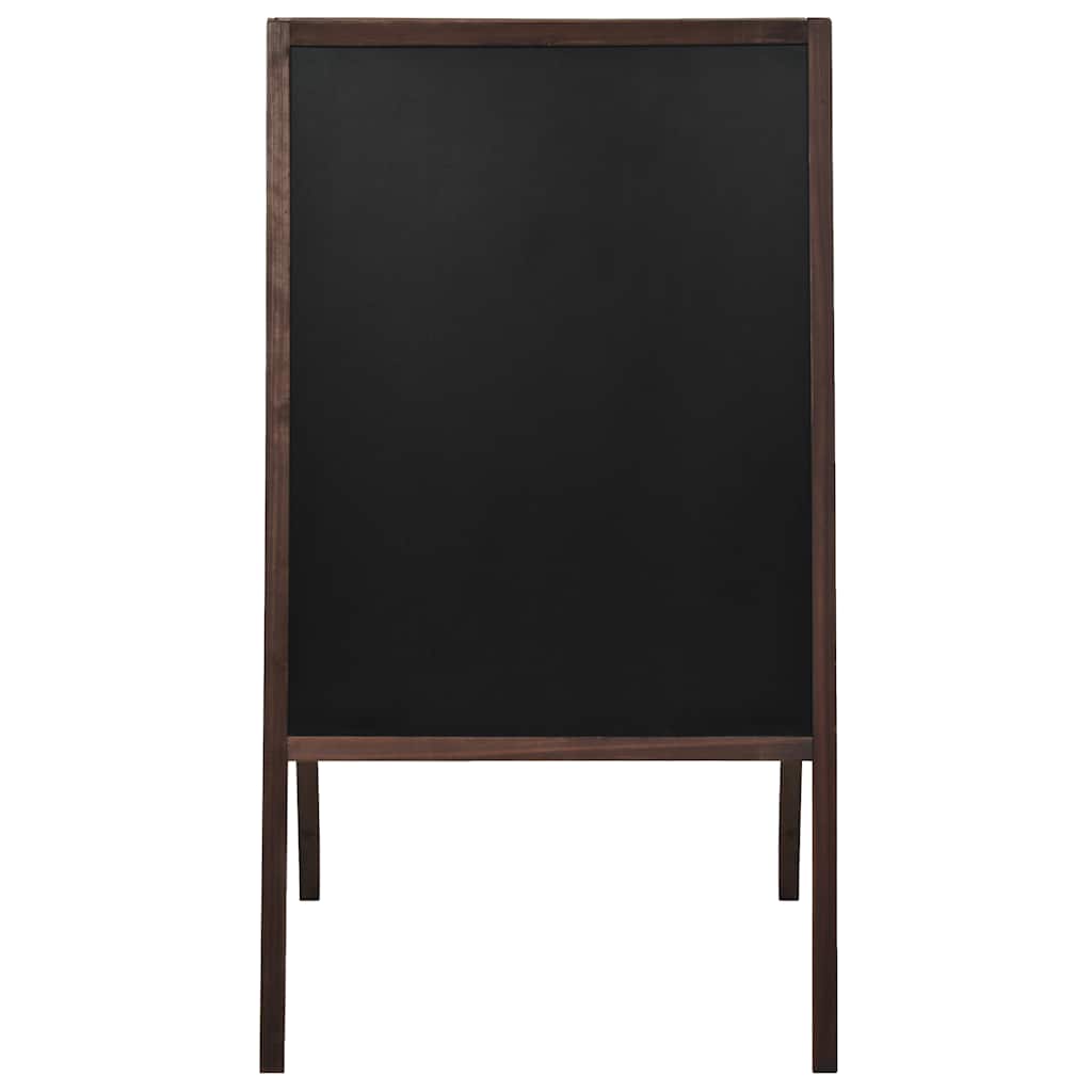 Tafel Kundenstopper Doppelseitig Zedernholz Freistehend 60×80Cm