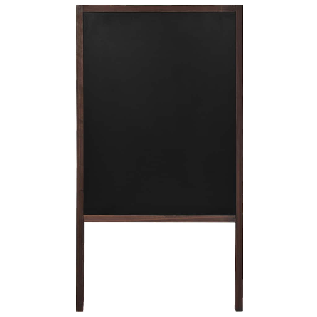 Tafel Kundenstopper Doppelseitig Zedernholz Freistehend 60×80Cm