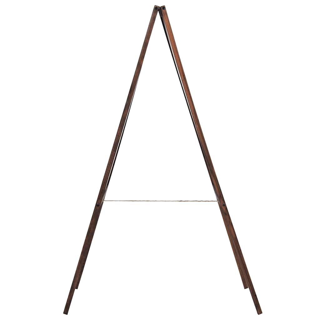 Tafel Kundenstopper Doppelseitig Zedernholz Freistehend 60×80Cm