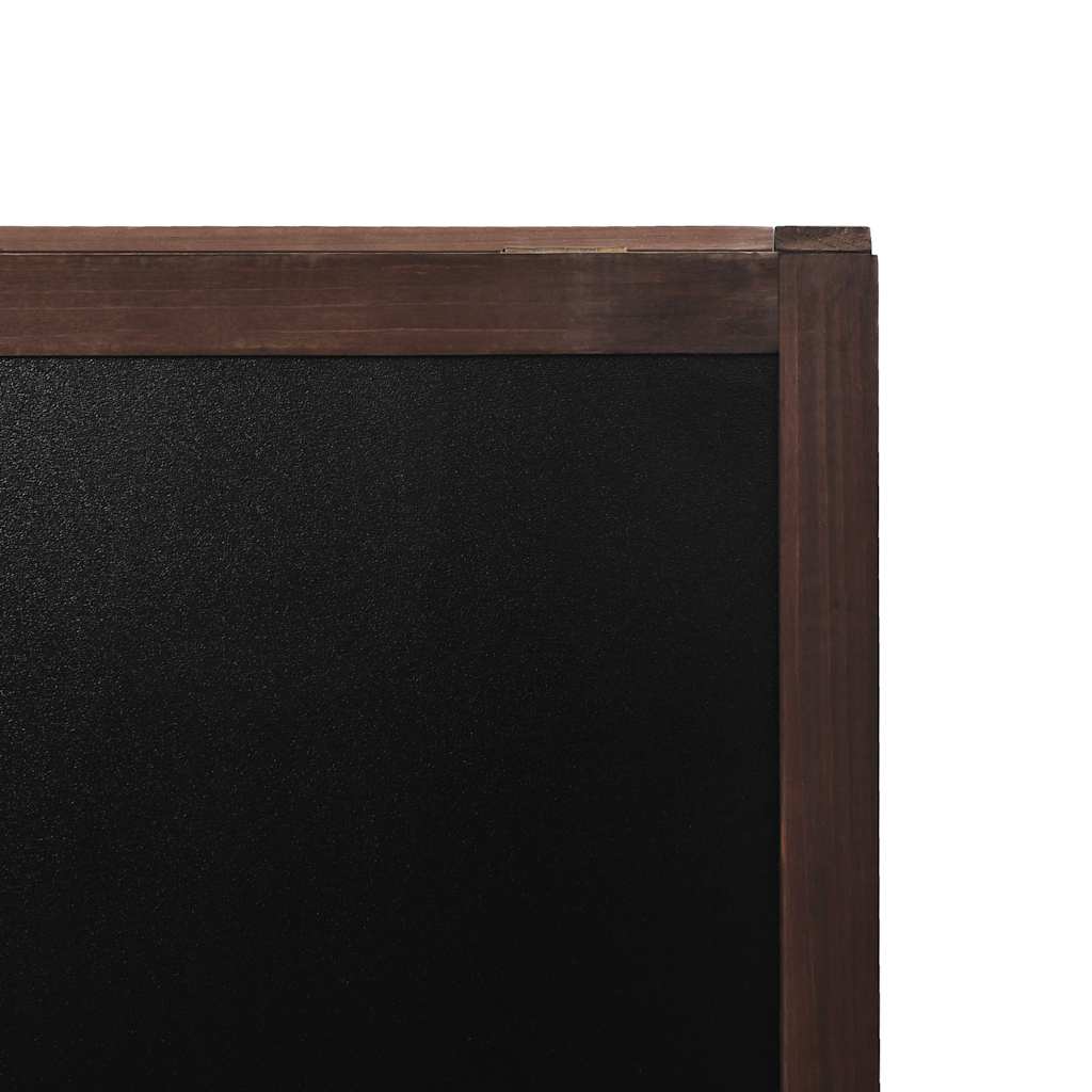 Tafel Kundenstopper Doppelseitig Zedernholz Freistehend 60×80Cm