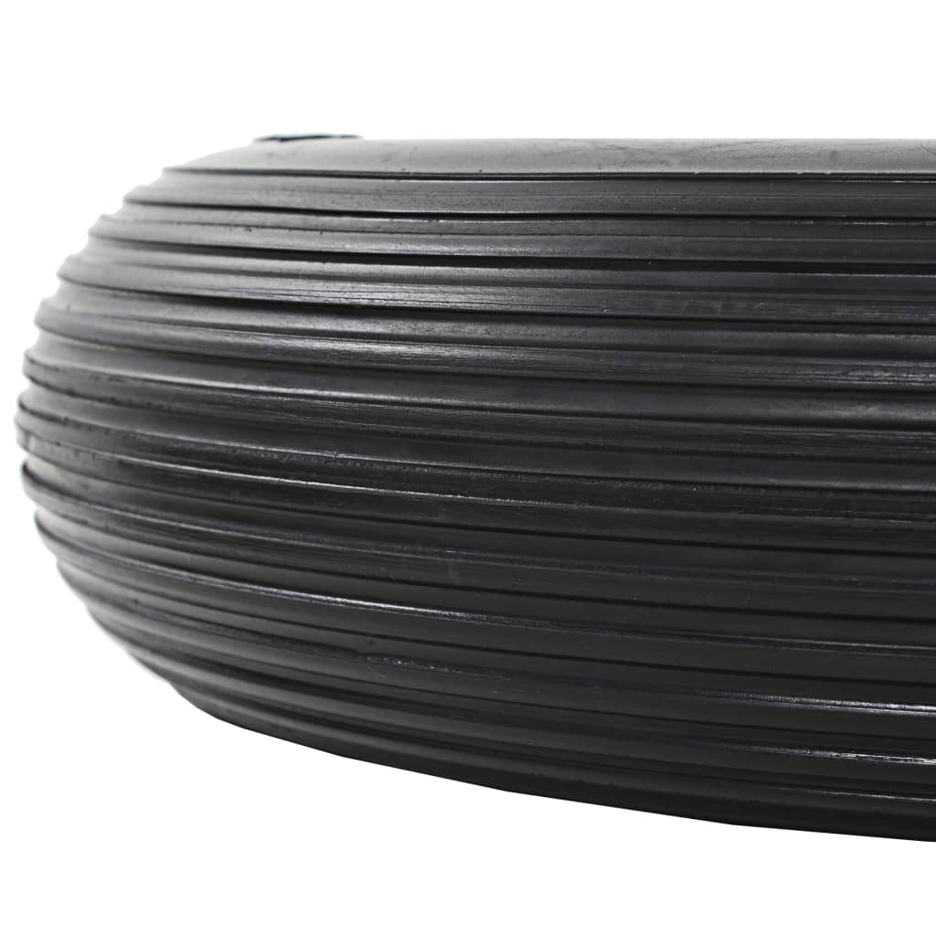 Schubkarrenräder 2 Stk. Mit Achsen Massives Pu 4,00 - 8 390 Mm