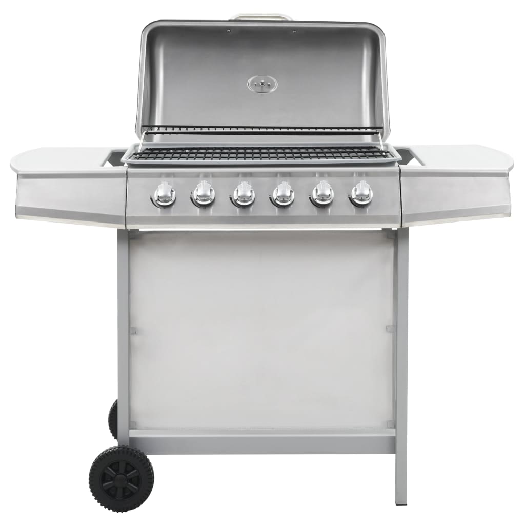 Gasgrill Mit 6 Flammen Edelstahl N