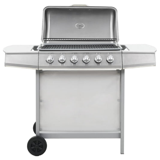 Gasgrill Mit 6 Flammen Edelstahl N