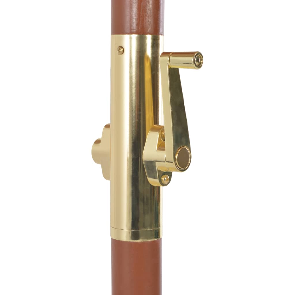 Sonnenschirm Mit Holz-Mast 300 Cm Terrakotta