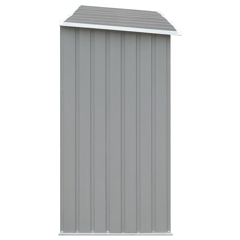 Brennholzlager Aus Verzinktem Stahl 330X84X152 Cm