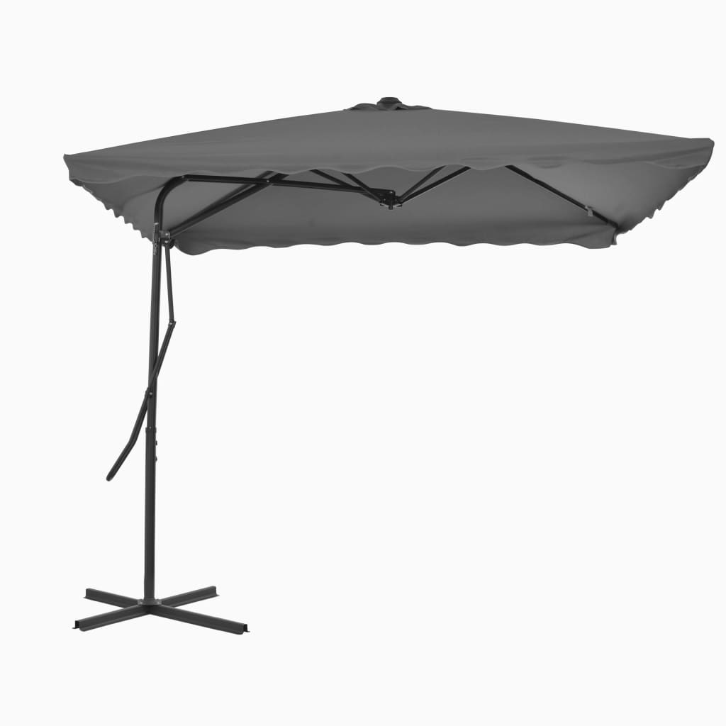 Sonnenschirm Mit Stahl-Mast 250X250 Cm