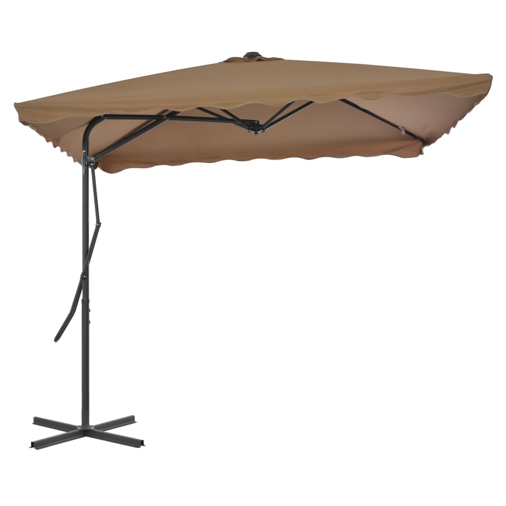 Sonnenschirm Mit Stahl-Mast 250X250 Cm