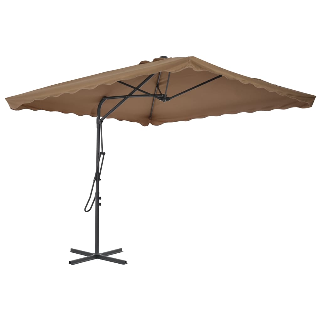 Sonnenschirm Mit Stahl-Mast 250X250 Cm