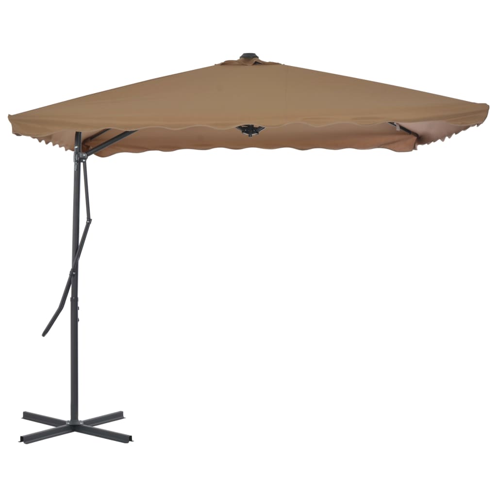 Sonnenschirm Mit Stahl-Mast 250X250 Cm