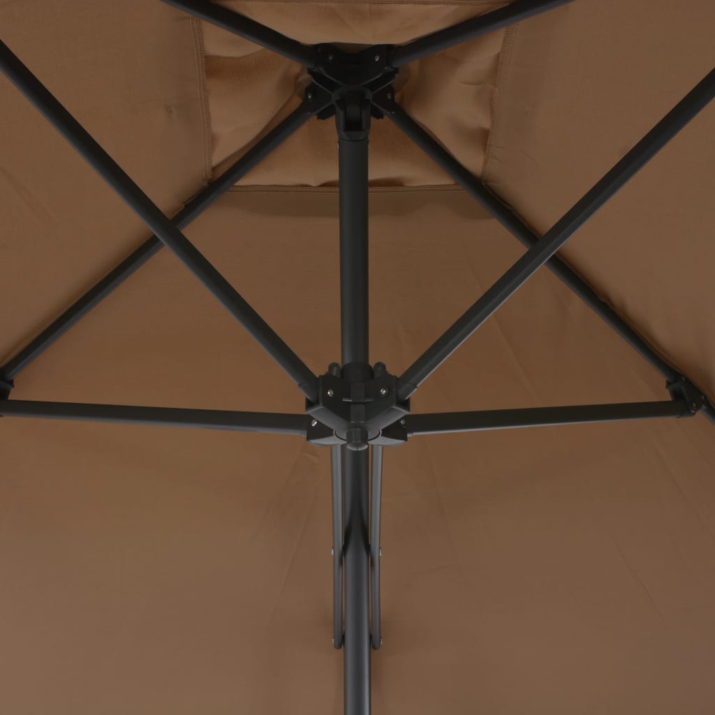 Sonnenschirm Mit Stahl-Mast 250X250 Cm