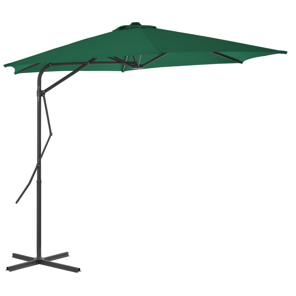 Sonnenschirm Mit Stahl-Mast 300X230 Cm