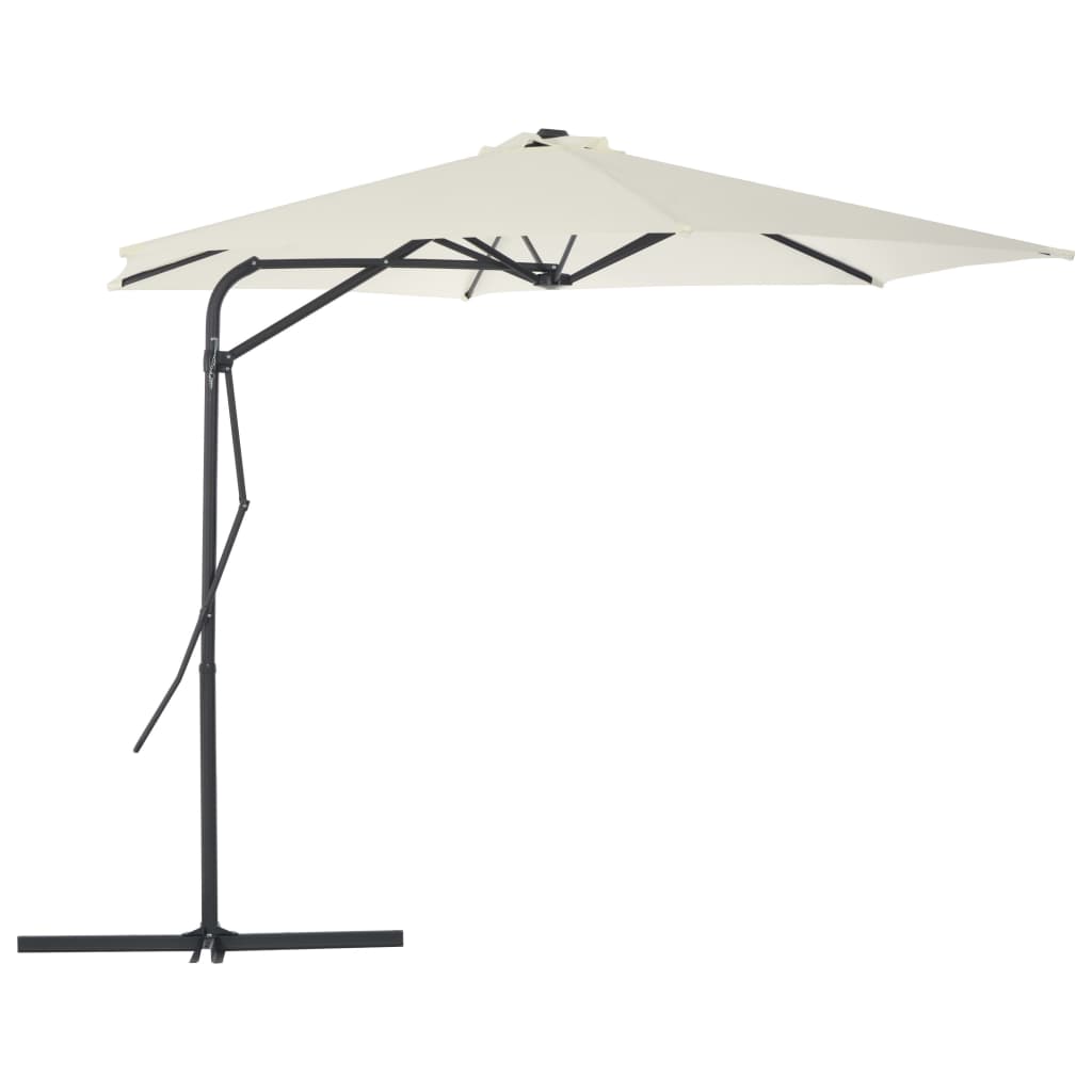 Sonnenschirm Mit Stahl-Mast 300X230 Cm