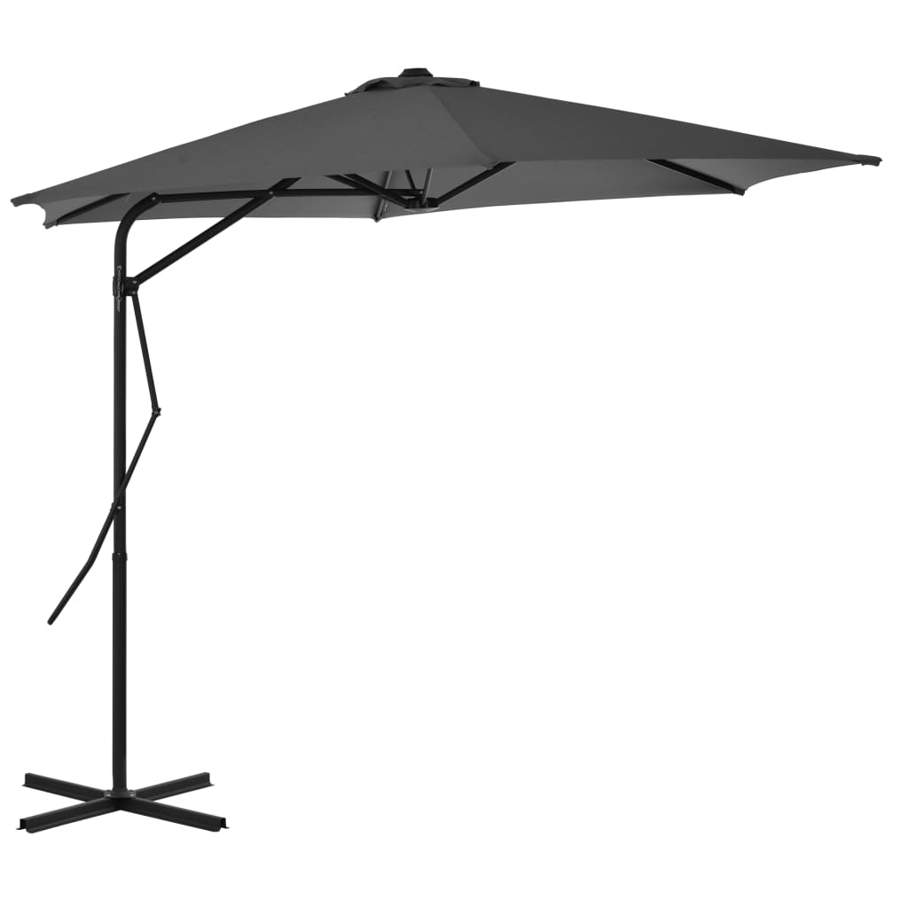 Sonnenschirm Mit Stahl-Mast 300X230 Cm