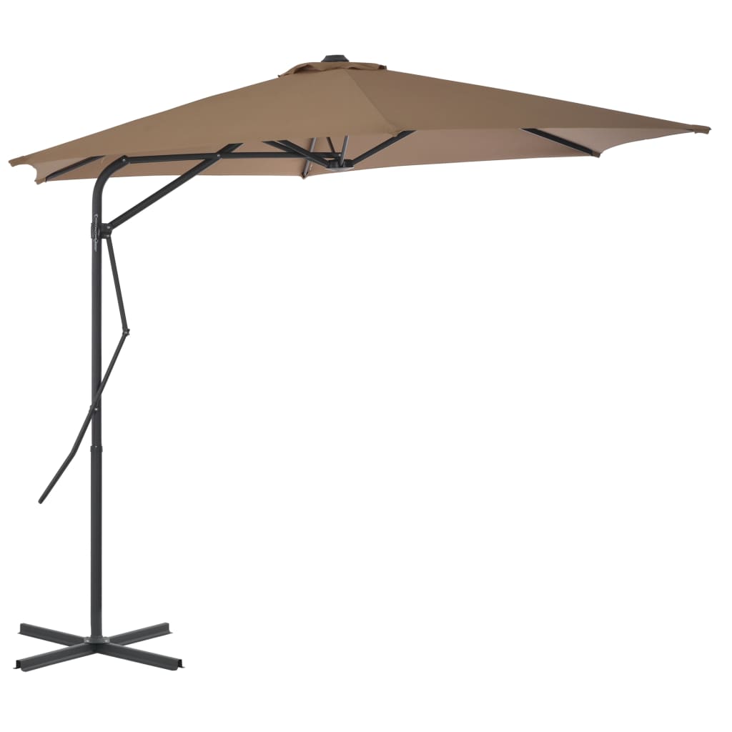 Sonnenschirm Mit Stahl-Mast 300X230 Cm
