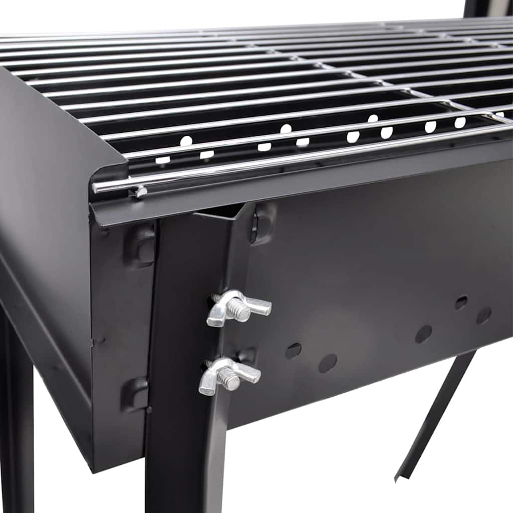 Bbq Grill Säulengrill Standgrill Kohlegrill Barbeque Quadratisch