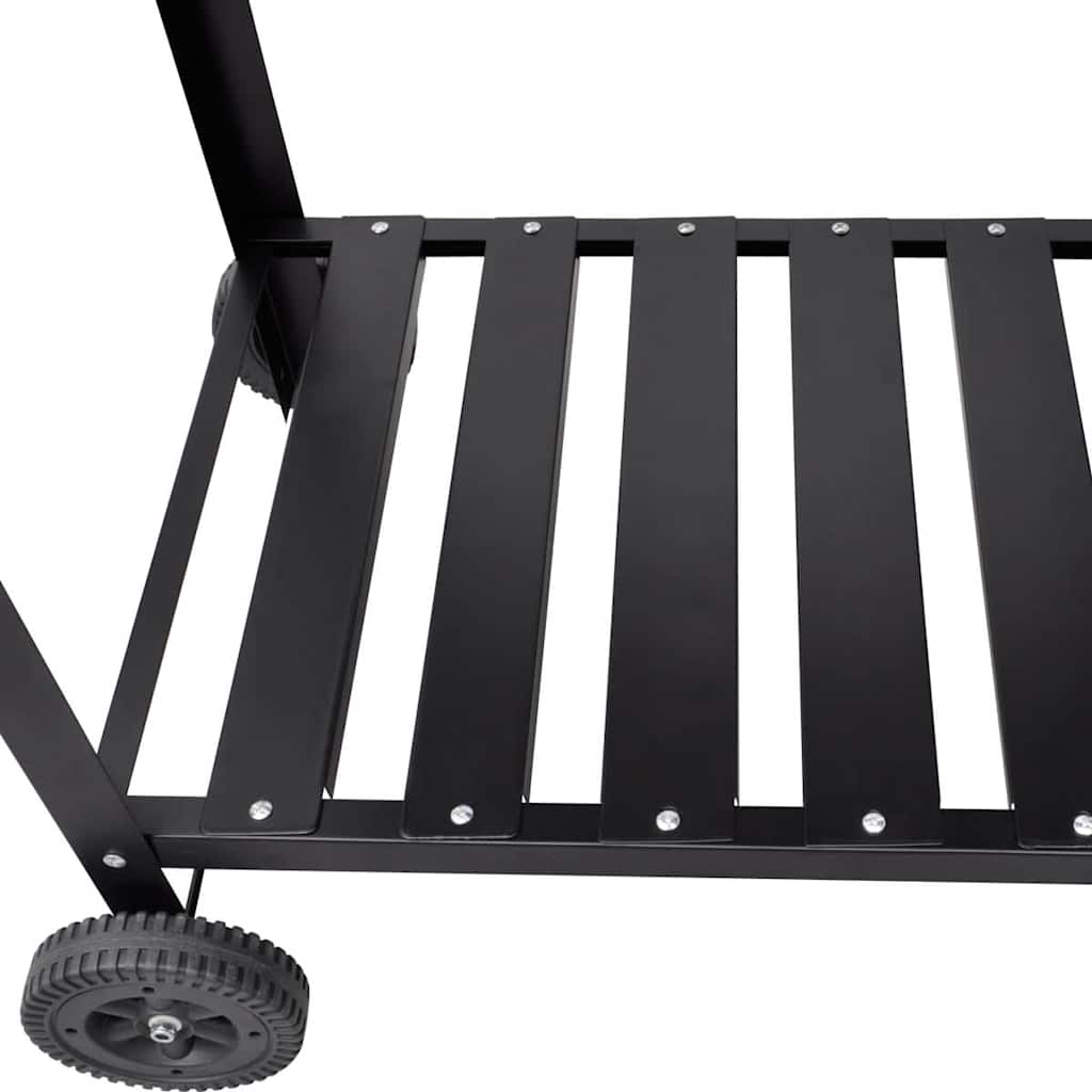 Bbq Grill Säulengrill Standgrill Kohlegrill Barbeque Mit 2 Rädern