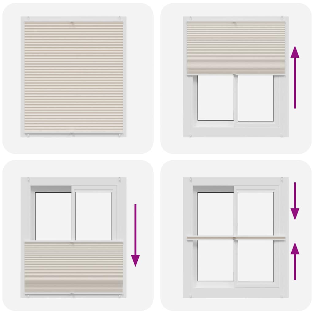 Plissee Faltrollo Rollo Plisseerollo 100X150Cm
