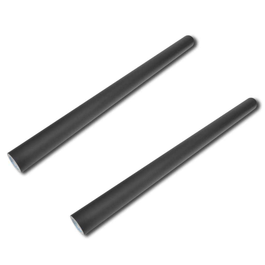 Wandaufkleber Kreidetafel 0,45X2 M 2 Rollen Mit Kreiden