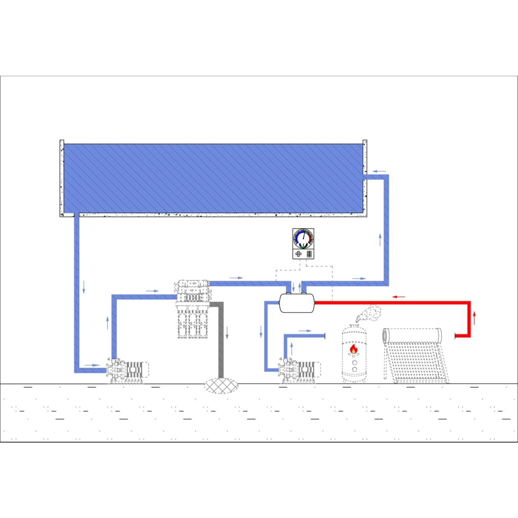 Pool-Wärmetauscher 28 Kw