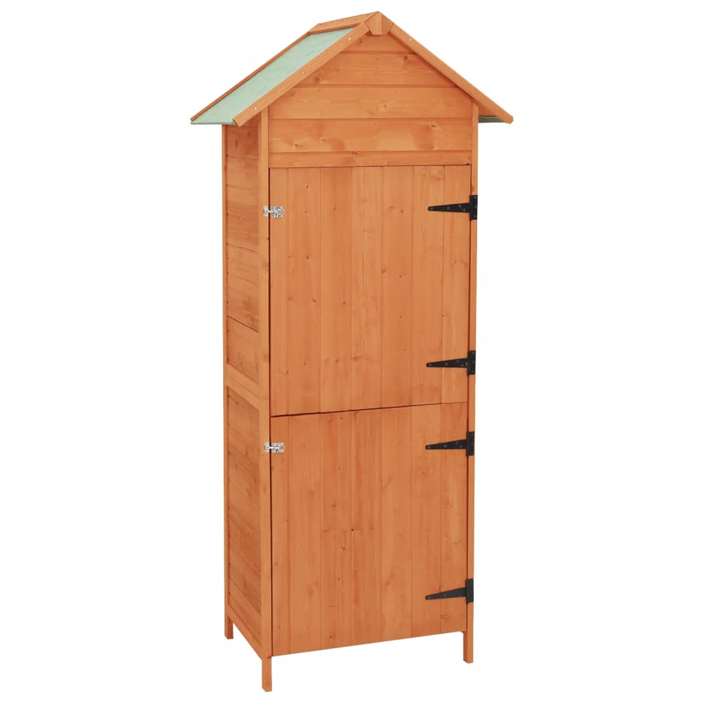 Gartenschrank Braun 42,5X64X190 Cm