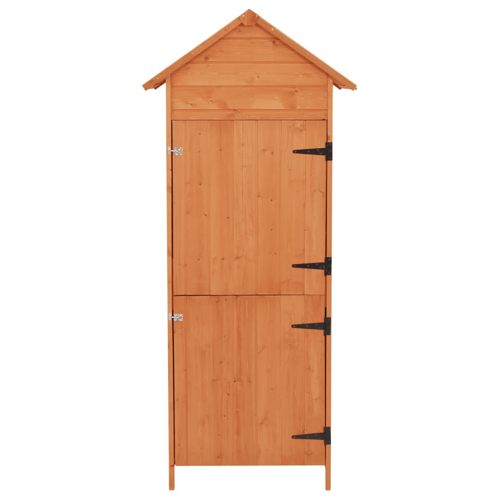 Gartenschrank Braun 42,5X64X190 Cm