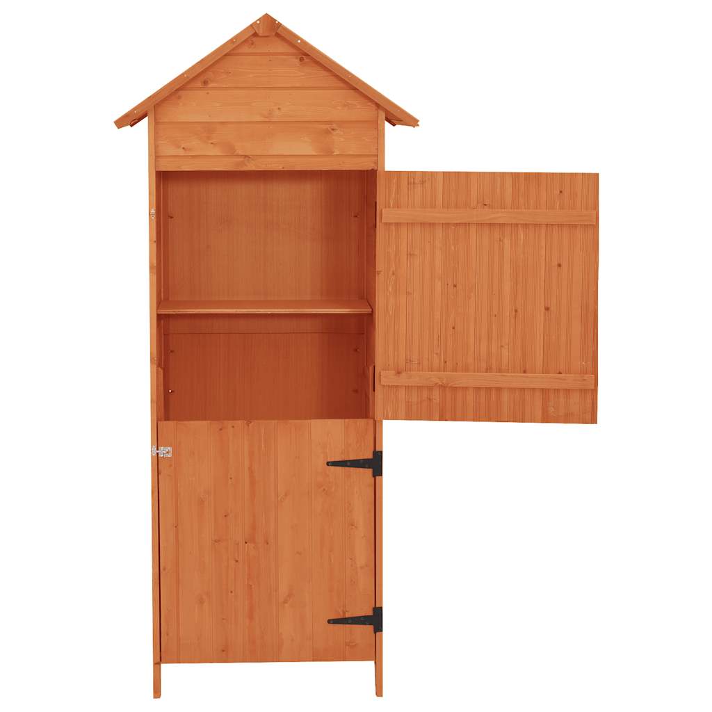Gartenschrank Braun 42,5X64X190 Cm