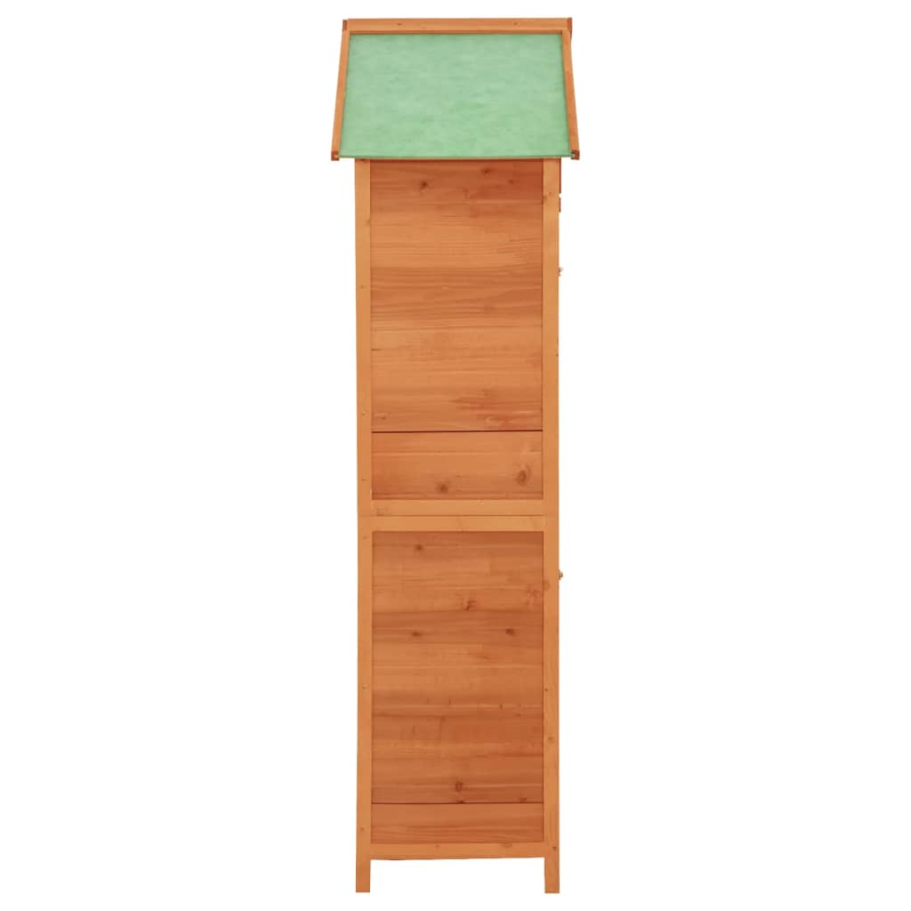 Gartenschrank Braun 42,5X64X190 Cm