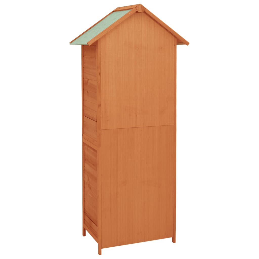 Gartenschrank Braun 42,5X64X190 Cm