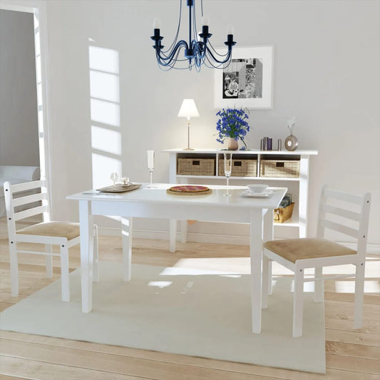 Esszimmerstühle 2 Stk. Massivholz Gummibaum Und Samt