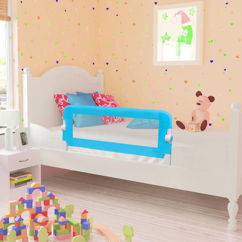 Kleinkind-Bettschutzgitter 2 Stk. 150X42 Cm