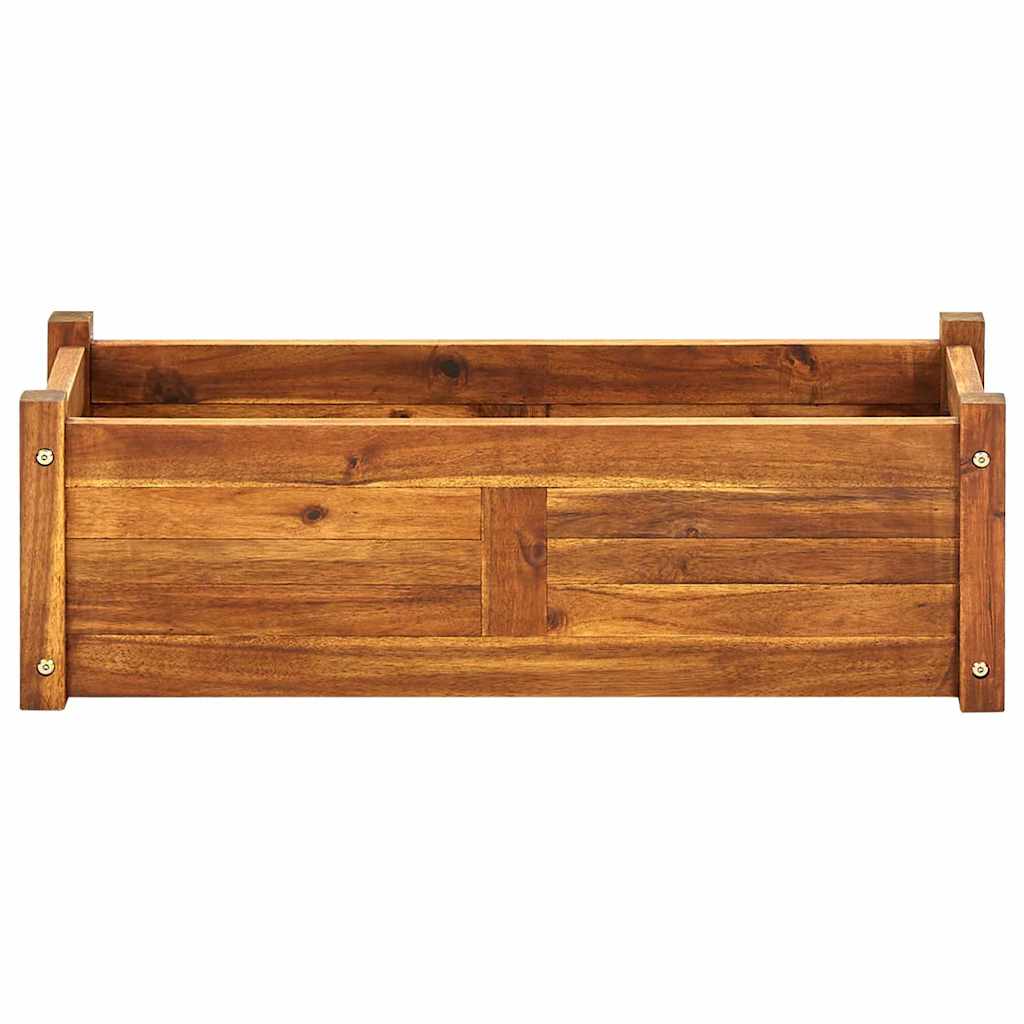 Garten-Hochbeet Akazienholz 76X27,6X25 Cm