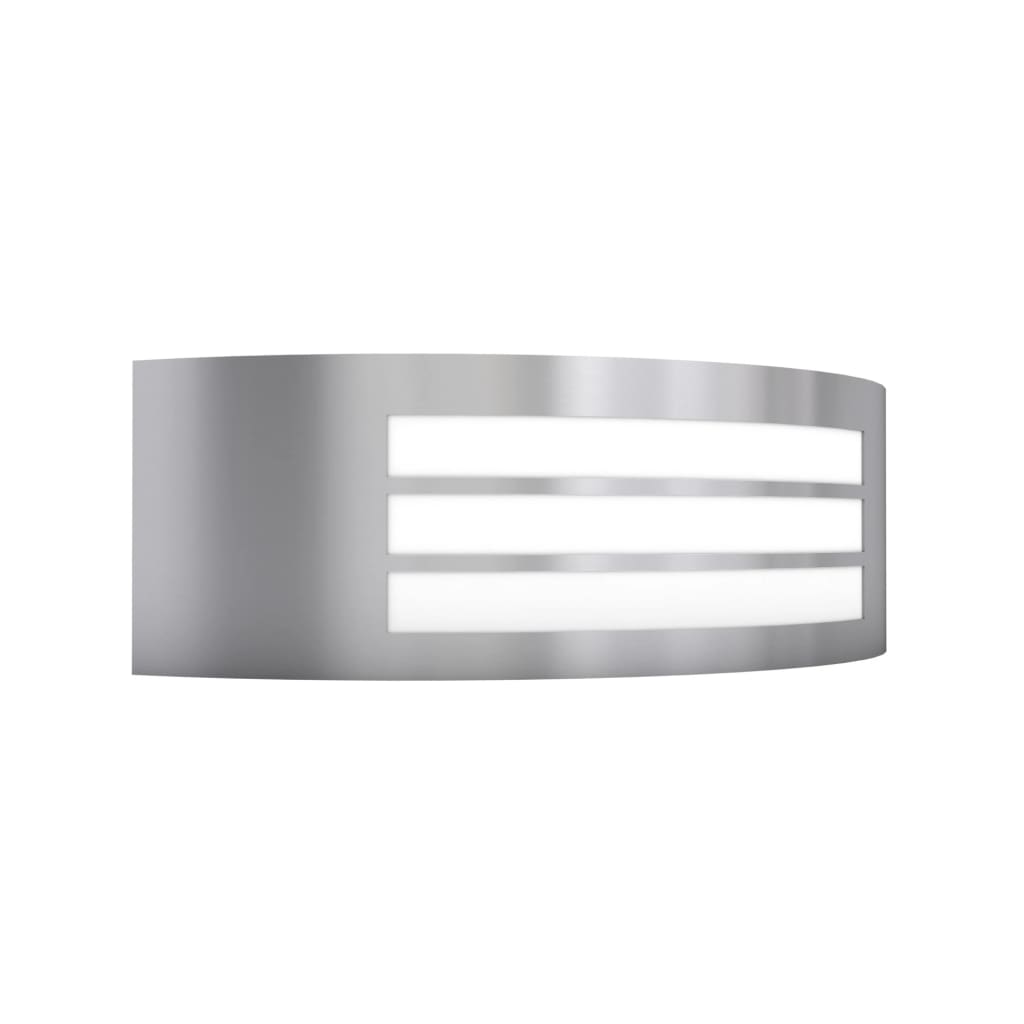 Außenwandlampe Edelstahl Schwarz